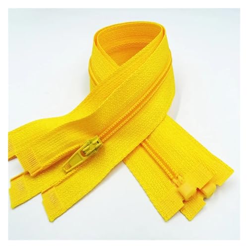 ETQWDXOL CVBFGH Erzielen Sie professionell aussehende Ergebnisse beim Nähen von Kleidungsstücken mit diesen 5 Stück 3#-Nylon-Reißverschlüssen – erhältlich in 20 Farben(Golden,25CM_5PCS) von ETQWDXOL