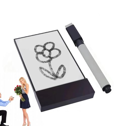 ETUCYNG Magic Flick Pad,Transient Flick Board,Requisiten Zeichenbrett mit Stift | Interaktives Magic Surprising Flick Pad, lustige Zaubertricks für Paare, sofortiger Wechsel auf dem Whiteboard von ETUCYNG