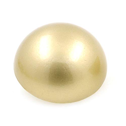 Modische dekorative Metallknöpfe, 10 Stück, Metall-Nähknöpfe, 10–25 mm, for Mäntel, Kleidungsstücke, Mattgold, dekorative Knöpfe, Mattgold, 23 mm (Color : Matt Gold, Size : 15mm) von ETomey