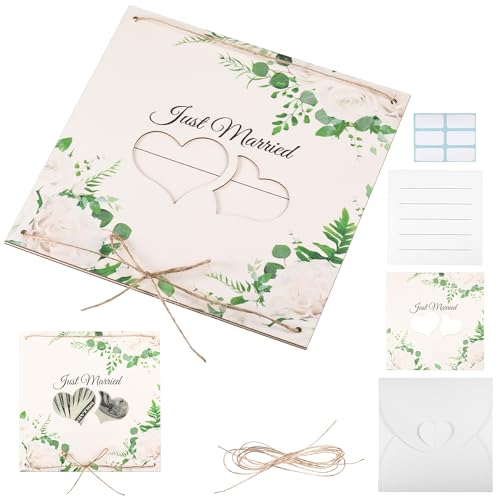 EUIOOVM Hochzeitskarte Geldgeschenke, Hochzeitsgeschenk Karten ideen, Hochzeit Geldgeschenk Verpackung, Geschenke für Frauen, Männer, Brautpaar von EUIOOVM