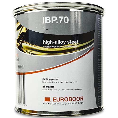 Euroboor IBP.70 Schneidpaste für hochlegierten Stahl - auf Mineralölbasis - für starke Adhäsionskraft auf Materialien und Werkzeugen - 1 kg von EUROBOOR