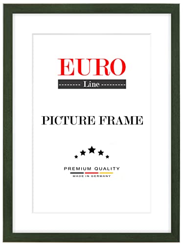 EUROLine Holz Bilderrahmen 21 x 16 cm Grün Gewischt mit Antireflex-Acrylglas für | Foto | Poster | Puzzle Rahmen EUROLine Holz Bilderrahmen 21 x 16 cm Grün Gewischt mit Antireflex-Acrylglas für | Foto | Poster | Puzzle Rahmen von EUROLine35