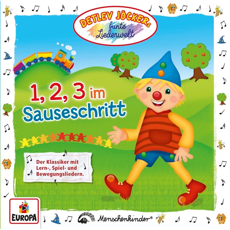1, 2, 3 im Sauseschritt - Detlev Jöcker. (CD) von EUROPA/Sony Music Family Entertainment