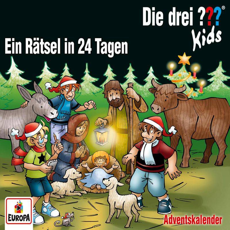 Die drei ??? Kids - Adventskalender - Ein Rätsel in 24 Tagen - Ulf Blanck (Hörbuch-Download) von EUROPA/Sony Music Family Entertainment