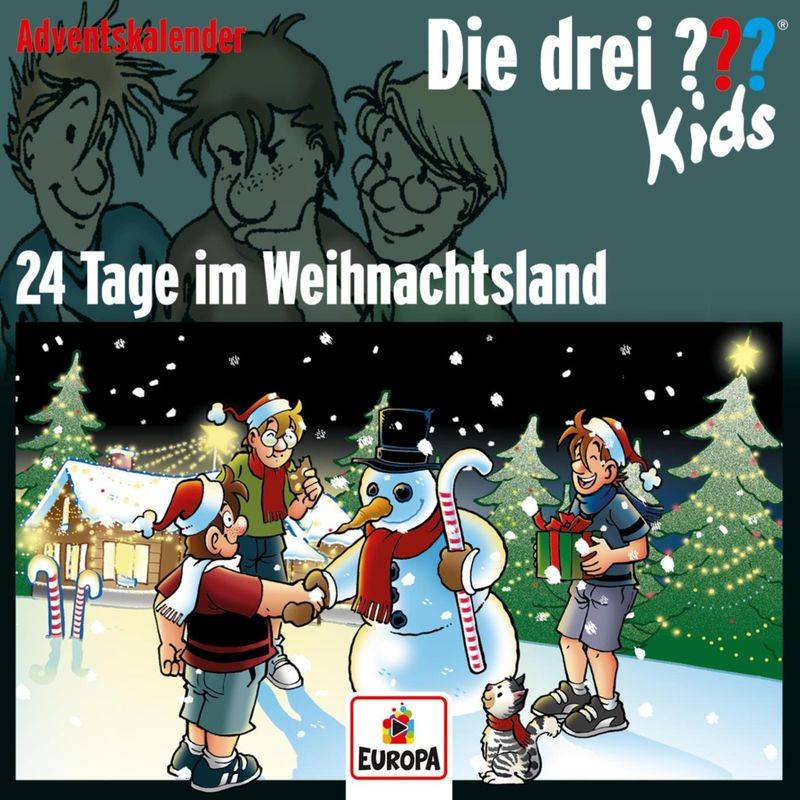 Die drei ??? Kids - Adventskalender: 24 Tage im Weihnachtsland - Ulf Blanck (Hörbuch-Download) von EUROPA/Sony Music Family Entertainment