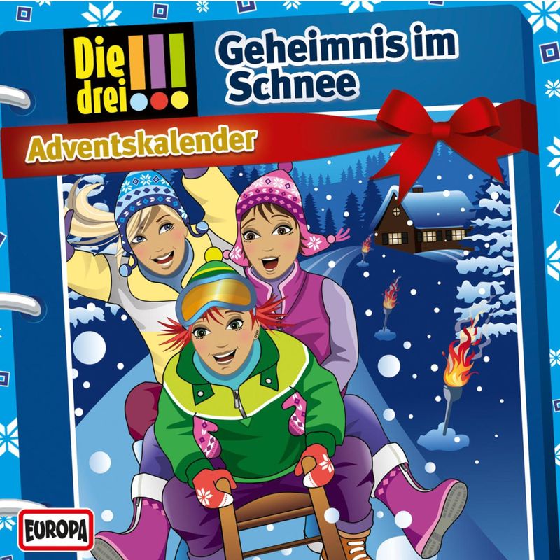 Die drei !!! - Adventskalender: Geheimnis im Schnee - Peter Nissen, Hartmut Cyriacks (Hörbuch-Download) von EUROPA