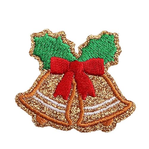 Aufnäher zum Aufbügeln, Weihnachtsflicken für Jeans, Jacken, Kleidung, Dekoration und Weihnachtsgeschenke Aufnäher zum Aufbügeln, Weihnachtsflicken für Jeans, Jacken, Kleidung, Dekoration und Weihnachtsgeschenke von EUYueli