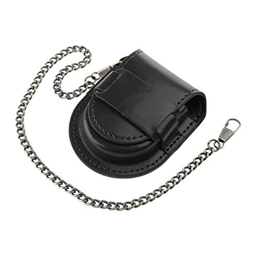 EUYueli Modische Leder-Taschenuhr-Box, Aufbewahrungsbox, Münzgeldbörsen, Beutel mit Kette, Uhrenaufbewahrungszubehör EUYueli Modische Leder-Taschenuhr-Box, Aufbewahrungsbox, Münzgeldbörsen, Beutel mit Kette, Uhrenaufbewahrungszubehör von EUYueli