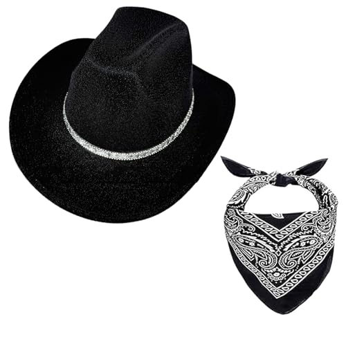 EUYueli Panamahut mit Schmucksteinen, Kristall-Hut, Bandana, Überraschung, Mädchen, Jungen, Braut, Hut für Karneval, Musikfestival EUYueli Panamahut mit Schmucksteinen, Kristall-Hut, Bandana, Überraschung, Mädchen, Jungen, Braut, Hut für Karneval, Musikfestival von EUYueli