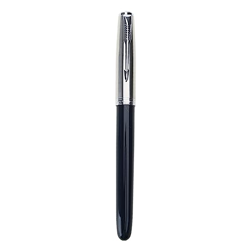 Jinhao Füllfederhalter mit silberfarbenem Clip, 0,38 mm Spitze, silberfarben, Bürobedarf, Schule, Studenten, 86 Stück Jinhao Füllfederhalter mit silberfarbenem Clip, 0,38 mm Spitze, silberfarben, Bürobedarf, Schule, Studenten, 86 Stück von EUYueli