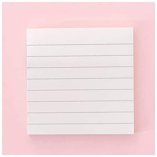 EUZLKDXU Haftnotiz 80 Blätter Kreatives Kraftpapier Convenience Note Leeres Gitter Horizontal Note Memo Pad Student Microte meuted Notepad Haftnotiz Set(1) von EUZLKDXU