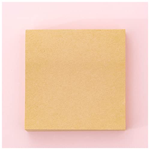 EUZLKDXU Haftnotiz 80 Blätter Kreatives Kraftpapier Convenience Note Leeres Gitter Horizontal Note Memo Pad Student Microte meuted Notepad Haftnotiz Set(2) von EUZLKDXU