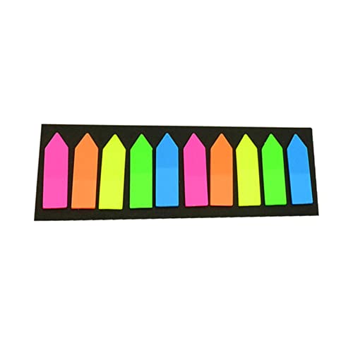 EUZLKDXU Haftnotiz Kdd. Mini Memo Pad Lesezeichen Fluoreszenz Self-Stick Notes Index Gepostet IT Planer Schreibwaren Schulbedarf Papier Aufkleber Haftnotiz Set(B) von EUZLKDXU