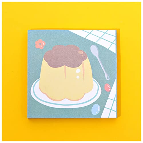 EUZLKDXU Haftnotiz Kuchen Party Notizblock Nachricht Memo Dekoration Mädchen Katze Memo Pad Memo Papier Memo Schreibwaren Bürobedarf Haftnotiz Set(4) von EUZLKDXU