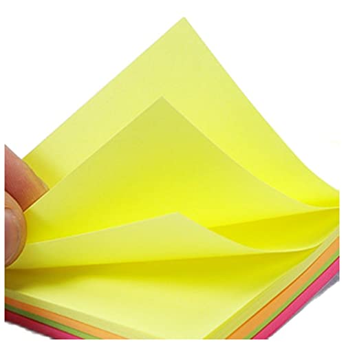 EUZLKDXU Haftnotiz Niedliche klebrige Notizen Pfosten Klebstoff IT Office School Supply Scratch Schreibwaren Rainbow Memo Pad Index Notizblock Skizzenbuch Planer Haftnotiz Set von EUZLKDXU