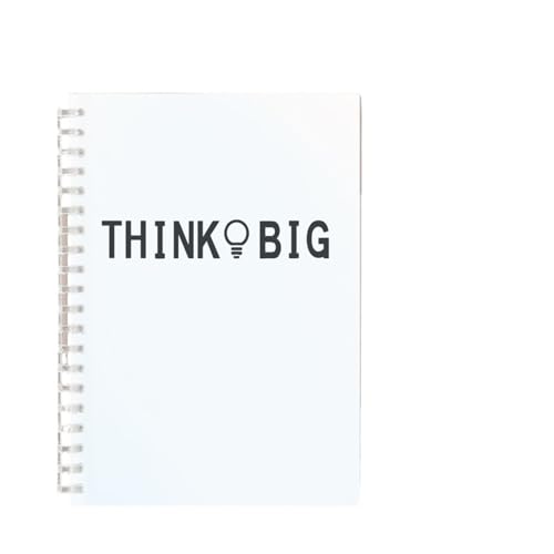 EUZLKDXU Notizblock 3 stücke Spirale Notebook Inspirierend Zitat Hymne Motivations Phrase Leere Papier Skizze Notizbuch for Kunst Graffiti Notizblock Glaube Glaube(Color-7) von EUZLKDXU