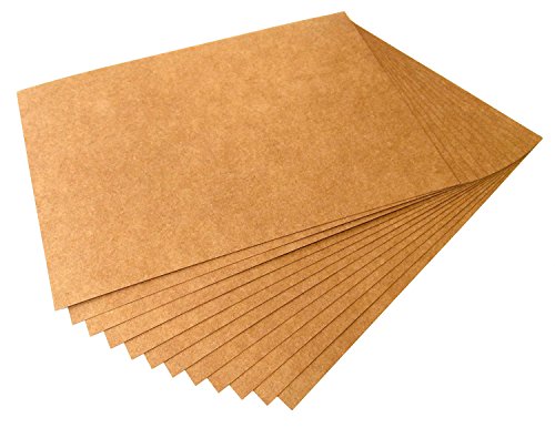 100 Blatt 300 g/m² A4 Kraftpapier, mattes Finish/Druckkarton-Bastelbögen von EVG