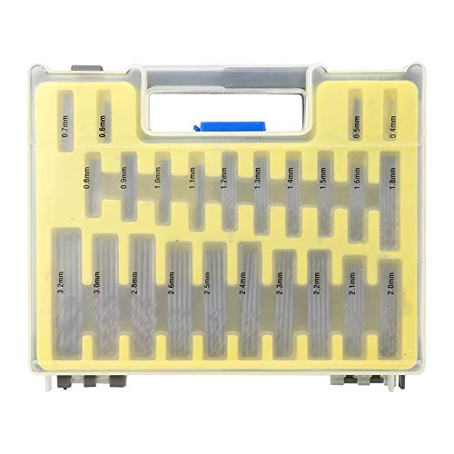 150pcs Spiralbohrer Bit Mini Loch Opener Set Hardware-Zubehör Hochgeschwindigkeitsstahl 0,4-3,2 mm von EVTSCAN