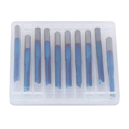 CEMENTED CARBIDE 3,175 MM 2-FLUTE GERADE MILER CUTTER BLAU FÜR HOLZ ZUM DIY CEMENTED CARBIDE 3,175 MM 2-FLUTE GERADE MILER CUTTER BLAU FÜR HOLZ ZUM DIY von EVTSCAN