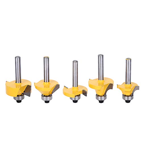 EVTSCAN 24 POCKS ROUTER BIT SET, Premium -Legierungsbau, Schneiden, robustes, tragbares Aluminiumgehäuse für Holzbearbeitungsfachleute und Hobbyisten von EVTSCAN