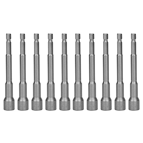 EVTSCan 10 -teiliges Magnethex -Shank -Sockel -Set, Rost, verlängerte Reichweite 100 mm, leistungsstarke Magnete für Automobil- und DIY -Reparaturprojekte (10mm) von EVTSCAN