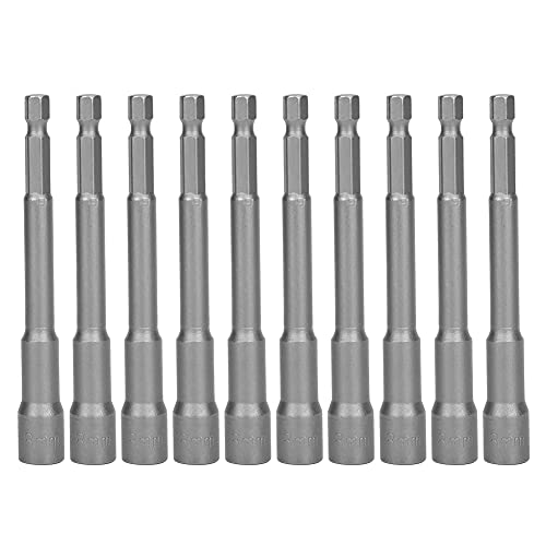 EVTSCan 10 -teiliges Magnethex -Shank -Sockel -Set, Rost, verlängerte Reichweite 100 mm, leistungsstarke Magnete für Automobil- und DIY -Reparaturprojekte (8mm) von EVTSCAN