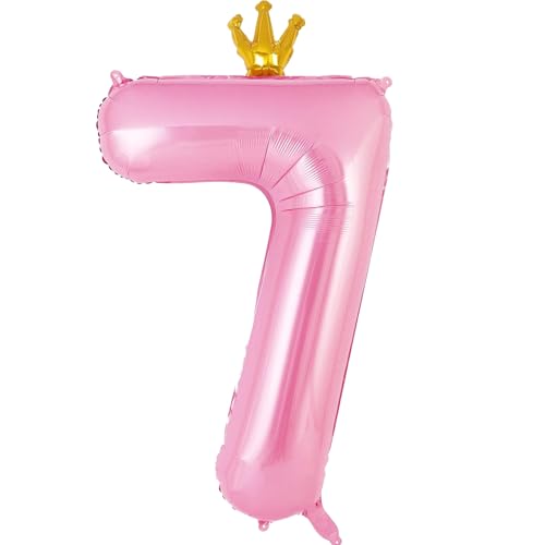 EWODEIEW Zahlen Luftballon 7 Rosa,40 Zoll Luftballon Zahlen 7 Folien Ballon,Luftballon 7. Geburtstagsdeko Mädchen Riesen Folienballon 7. for Mädchen Jungen Birthday Party Geburtstag Dekor EWODEIEW Zahlen Luftballon 7 Rosa,40 Zoll Luftballon Zahlen 7 Folien Ballon,Luftballon 7. Geburtstagsdeko Mädchen Riesen Folienballon 7. for Mädchen Jungen Birthday Party Geburtstag Dekor von EWODEIEW