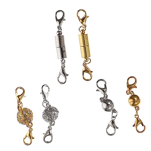 EXAOMBLE 1 Satz Pärchen Magnetverschluss Für Armbänder Schmuckverschluss Für Diy Projekte Glänzende Und Stilvolle Designs Einfaches Anbringen Mit Karabinerverschluss 6 Paare EXAOMBLE 1 Satz Pärchen Magnetverschluss Für Armbänder Schmuckverschluss Für Diy Projekte Glänzende Und Stilvolle Designs Einfaches Anbringen Mit Karabinerverschluss 6 Paare von EXAOMBLE