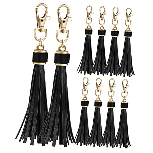 EXAOMBLE 10Pcs Anhänger Key Bag Charms Tag Accessoires Hooks Coin Link Clé Cherry Bag Charme Wallethalter Lanyard Card Schmuck Braket Telefonkette Abzeichen Ring Ring Frauen Tasche von EXAOMBLE