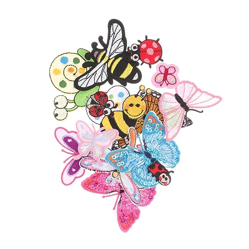 EXAOMBLE 15Stücke Teiliges Gestickte Applikationen Tierform Patches zum Aufbügeln für Kleidung Hüte Taschen und Kunsthandwerk Dekorative Flicken für Nähprojekte Langlebig EXAOMBLE 15Stücke Teiliges Gestickte Applikationen Tierform Patches zum Aufbügeln für Kleidung Hüte Taschen und Kunsthandwerk Dekorative Flicken für Nähprojekte Langlebig von EXAOMBLE