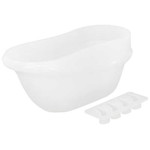 1 Satz Wannenkastenform Seifenspender Behälter Untersetzer Container Karton Pop personalisierter individuation müsli schalen DIY-Form zum Basteln DIY-Wohnkulturform Kieselgel Weiß EXCEART von EXCEART