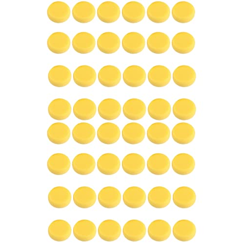 2 Sätze à 24 Stück Gelber Runder Kuchenschwamm Schwämme Zum Malen Runde Synthetische Schwämme Bemalung Mit Synthetischen Schwämmen Malschwamm Rund Mehrzweck Großer Schwamm Kind von EXCEART