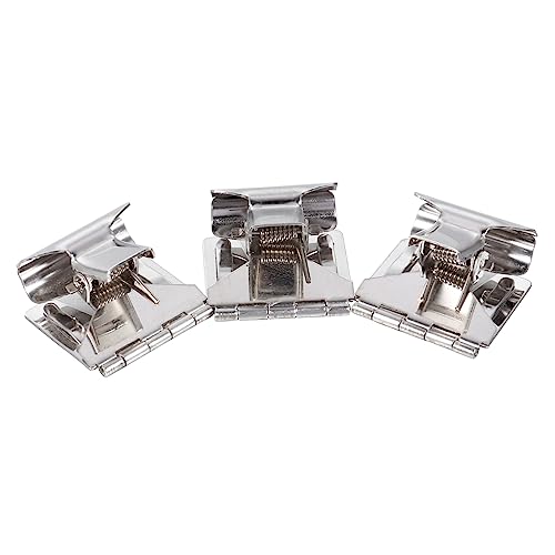 EXCEART 1 Preisschild-Clip c Klemme Klebestreifen Supermarkt Clips Etikett Preisschildhalter Preisschilder Werbehalter Preiskarten-Clip Preisschild Metallklemme galvanisiertes Eisen Silver von EXCEART