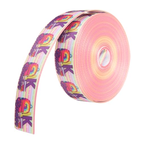 EXCEART 1 Rolle Streamer Rosenband Strauß künstlich Band zum Basteln seidenband ribbon schienbeinschoner tape ripsband dekorative Bandverzierung Geschenkbänder ein Verpackungsband Stoff von EXCEART