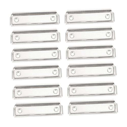 EXCEART 1 Satz Briefpapier-clip Zange Montierbare Dokumentenablageklammern Clipboard-clips Montierbar Papierständer Klemmbretter Büro-klemmbrett Hängendes Klemmbrett Eisen Silver 15st von EXCEART