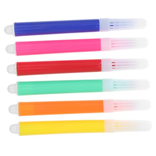 EXCEART 1 Satz Buntstifte Aquarell-pinselstifte Wasserpinsel Stoffmarker Aquarellmarker Aquarellstifte Reise-aquarellpinsel Klassenpreis Schicke Marker Farbstift Plastik 12er Pack von EXCEART