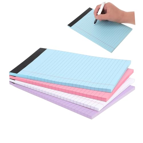 EXCEART 1 Satz Farbiger Notizblock Besprechungsnotizbuch Für Die Arbeit Notizblöcke 5x8 Farbige Memo Pads Mehrfarbige Notizbücher Juristisches Papier Entwurf; Schmierpapier 4 Stück von EXCEART