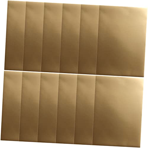 EXCEART 1 Satz Goldener Karton Origami-papierstreifen Bastelbedarf Aus Papier Goldkarton Pastell Konstruktionspapier Bastelpapier Bastelkarte Geschenkpapier Falten Band Das Papier 25 Blatt von EXCEART