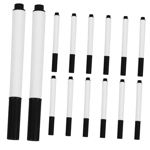 EXCEART 1 Satz Löschbarer Whiteboard-marker Malkreidemarker Trocken Abwischbare Stifte Farbmarker Stift Zeichenstifte Trocken Abwischbarer Kreidestift Steinmalstifte Black Plastik 20st von EXCEART