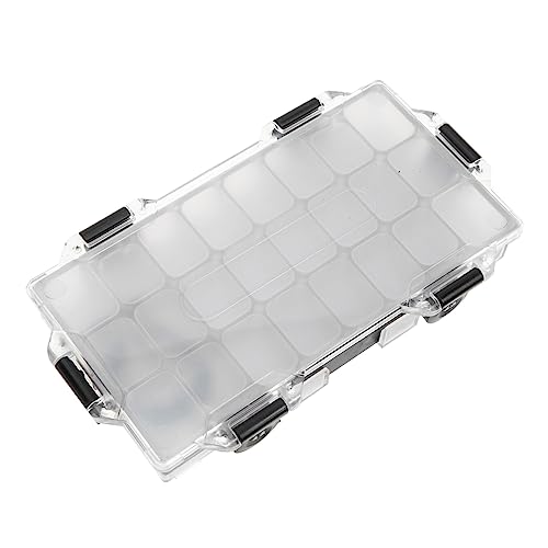 EXCEART 1 Satz Malkasten Farbmischpalette Storage Boxes Aufbewahrung stauboxen Spender Halter für Aquarellpigmente Farbpigmentbehälter Behälter für Aquarellpigmente pp Weiß von EXCEART