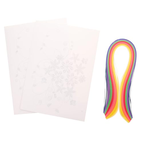 EXCEART 1 Satz Papier Quilling Werkzeugsatz Schlitz Kit Klebebandmacher Quilling Werkzeug Tagebuch Scrapbook Tapezierkette Streifen Papierperlen Basteln Wachspad Strukturiertes von EXCEART