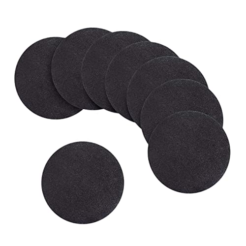 EXCEART 1 Satz Runder Zeichenkarton Weihnachten Karten Weihanchtskarten Schwarzes Malpapier Stickern Schwarzes Zeichenpapier Runde Leinwände Malkarton Selber Machen Künstlertafel Black 8st von EXCEART