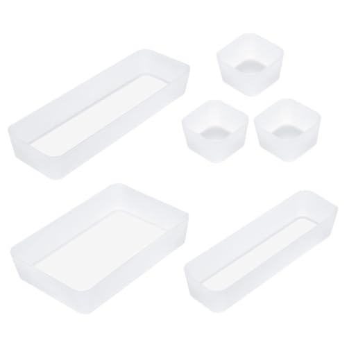 EXCEART 1 Satz -Set storage boxes aufbwahrungs-box ablagekasten plastikdosen han karteikasten Waschtische Kleinigkeiten Fall Aufbewahrungsbehälter Schubladen-Organizer pp von EXCEART