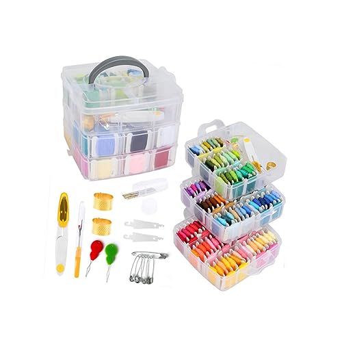 EXCEART 1 Satz Stickgarn-kit Fadenschneider-kit Board-thread-zubehör von EXCEART