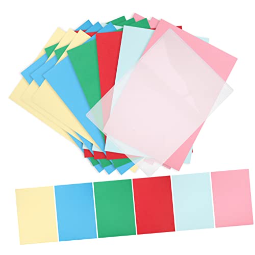 EXCEART 1 Satz solaraktivierte Druckpapiere Farbdruckerpapier Sonne Neon-Kopierpapier basteln set bastellset druckpapiere selber machen Kaliumferricyanid-Cyanotypiepapier Naturfaser-Papier von EXCEART