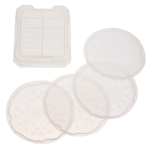 EXCEART 1 Set Epoxidharzform Gelbehälter Becher Gefälschte Würfeldeckel Strohhalm Spülbecken Organizer Formenhalter Plateaukorb Kaffeeschwamm Wasserhahn Dekorzubehör Spender von EXCEART