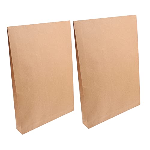 EXCEART 10 Stück Kraft Umschlagbeutel Papierordner Umschlagordner A4 Umschlag Kraftpapier Aktenbeutel Büroordner Braune Umschläge Aktenordner Organizer Kraftpapierbeutel von EXCEART