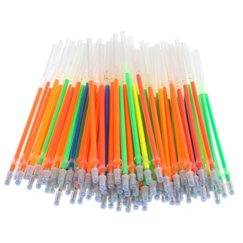 EXCEART 100St Textmarker nachfüllen Gelstift feine Spitze Blitzanzug minen für kugelschreiber pencils Nachfüllungen für Bürostifte Nachfüllpackungen für tragbare Stifte Gel-Nachfüllung von EXCEART