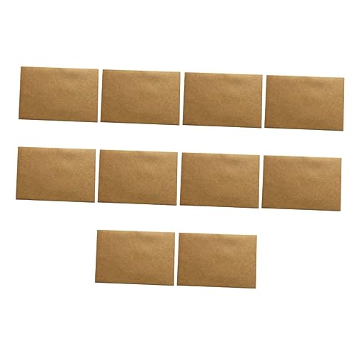 EXCEART 10St Kraft papiertüte mit Schnalle Aktentasche Aktenordner mit Umschlag aus Kraftpapier geldumschläge envelope Aufbewahrungstasche für Briefe Aktenumschlag aus Kraftpapier Brown von EXCEART