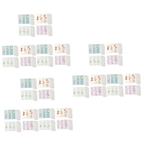 EXCEART 12 Sätze Umschlag Briefpapier-set Edles Briefpapier Floraler Briefumschlag Geschenkpapier Stationär Briefpapier Süßes Briefpapier Umschlagpapier Spezialpapier - Brief von EXCEART